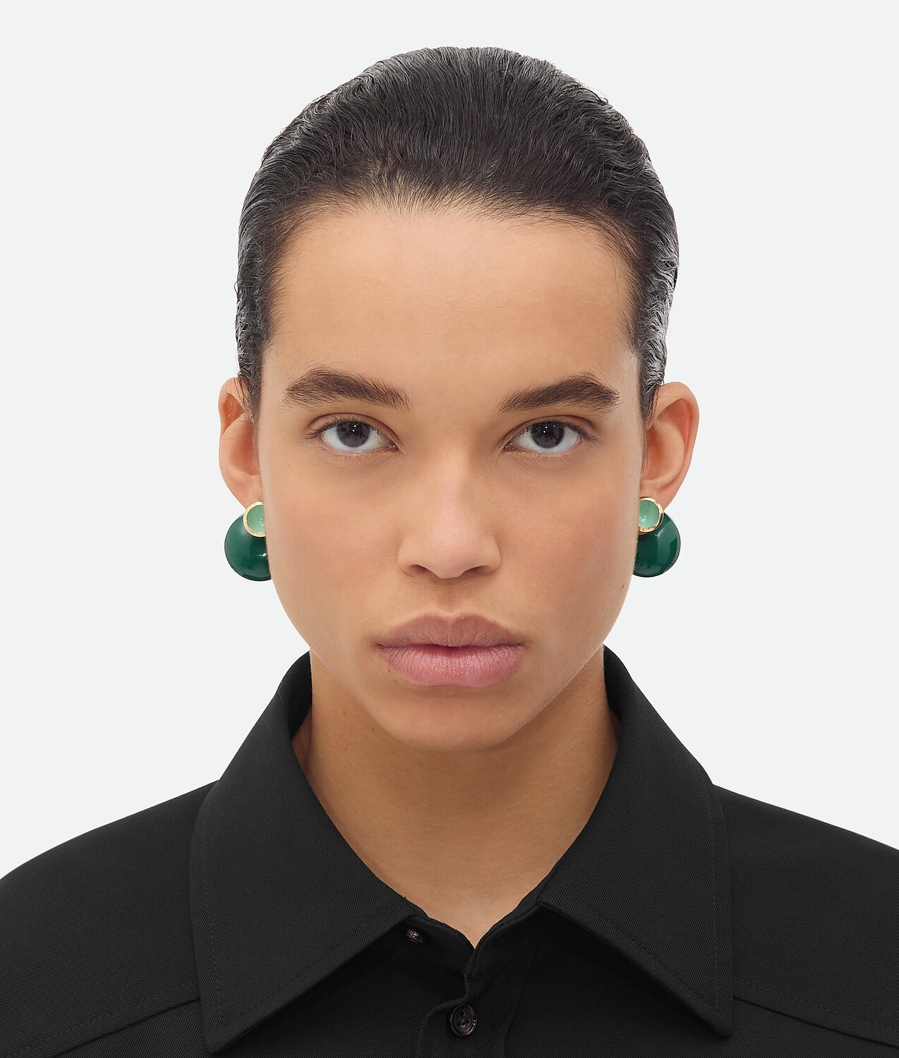 

Вогнутые серьги Bottega Veneta