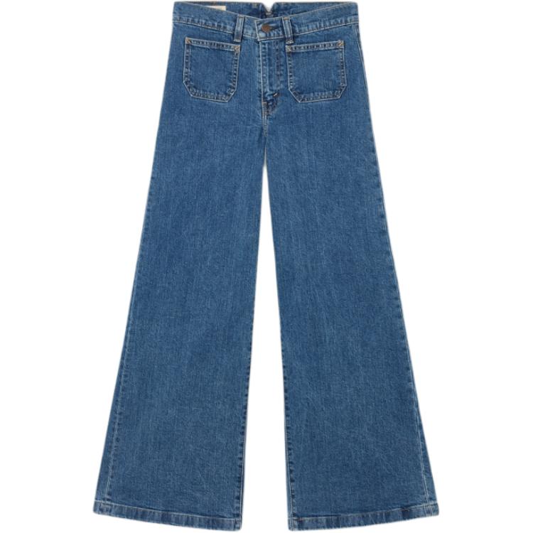 

Levis Джинсы женские среднего синего цвета