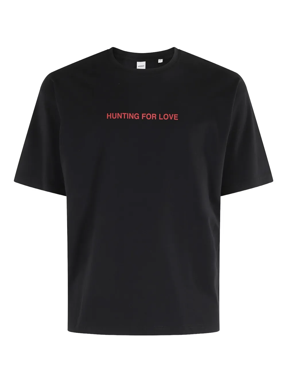 

Футболка с вышивкой Aspesi, черный