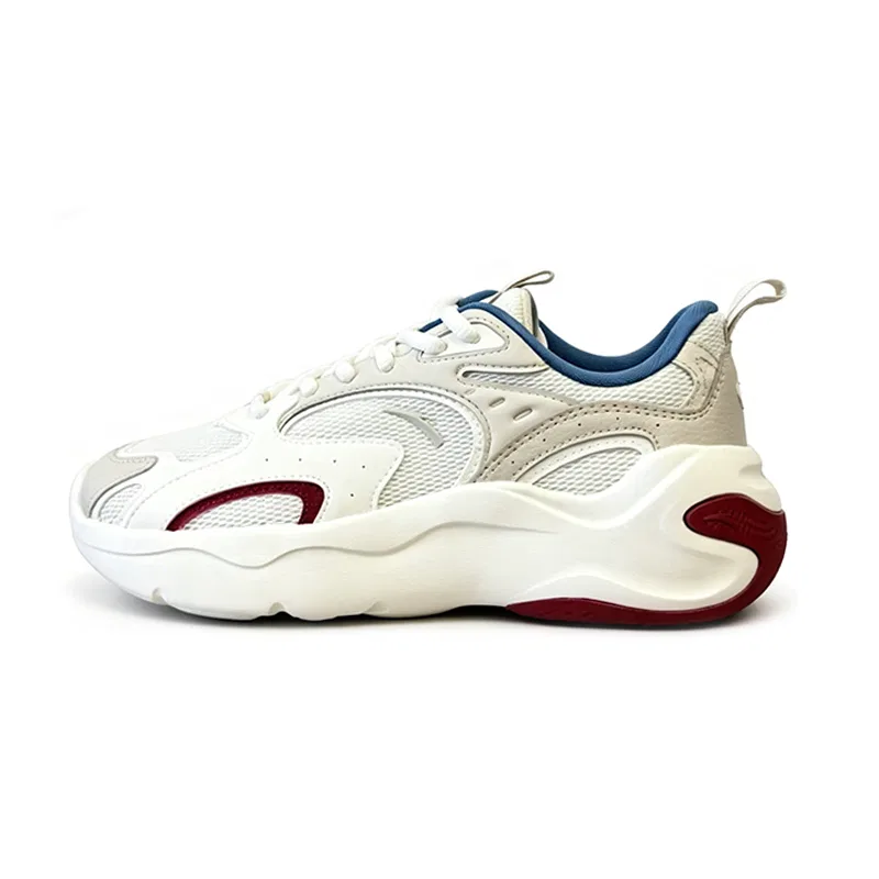 Кроссовки Chunky ANTA Ivory White/European Red