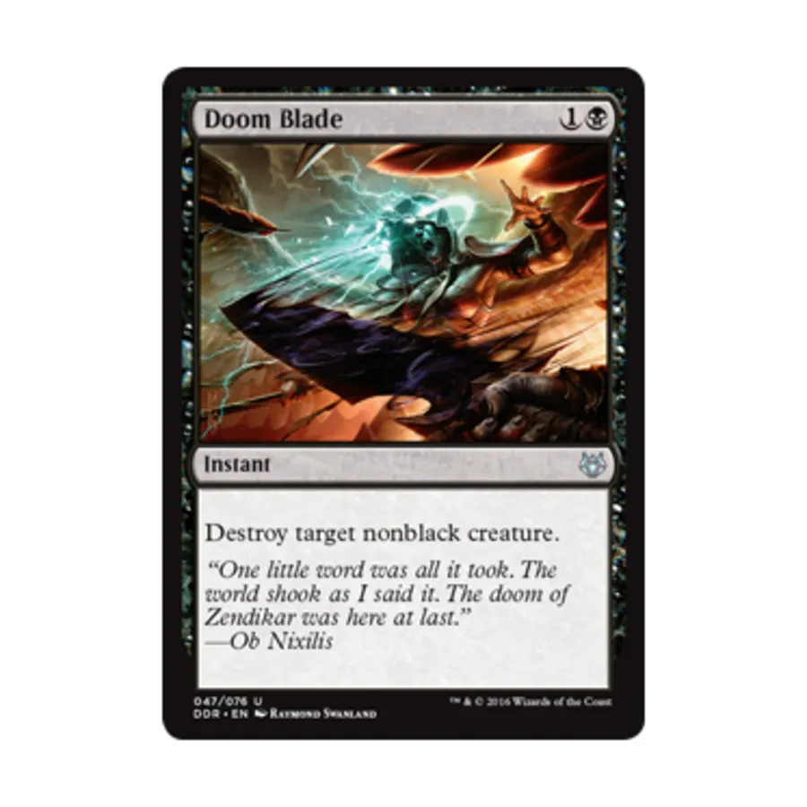 

CCG Роковой клинок (U), MTG - Duel Decks - Nissa vs. Ob Nix