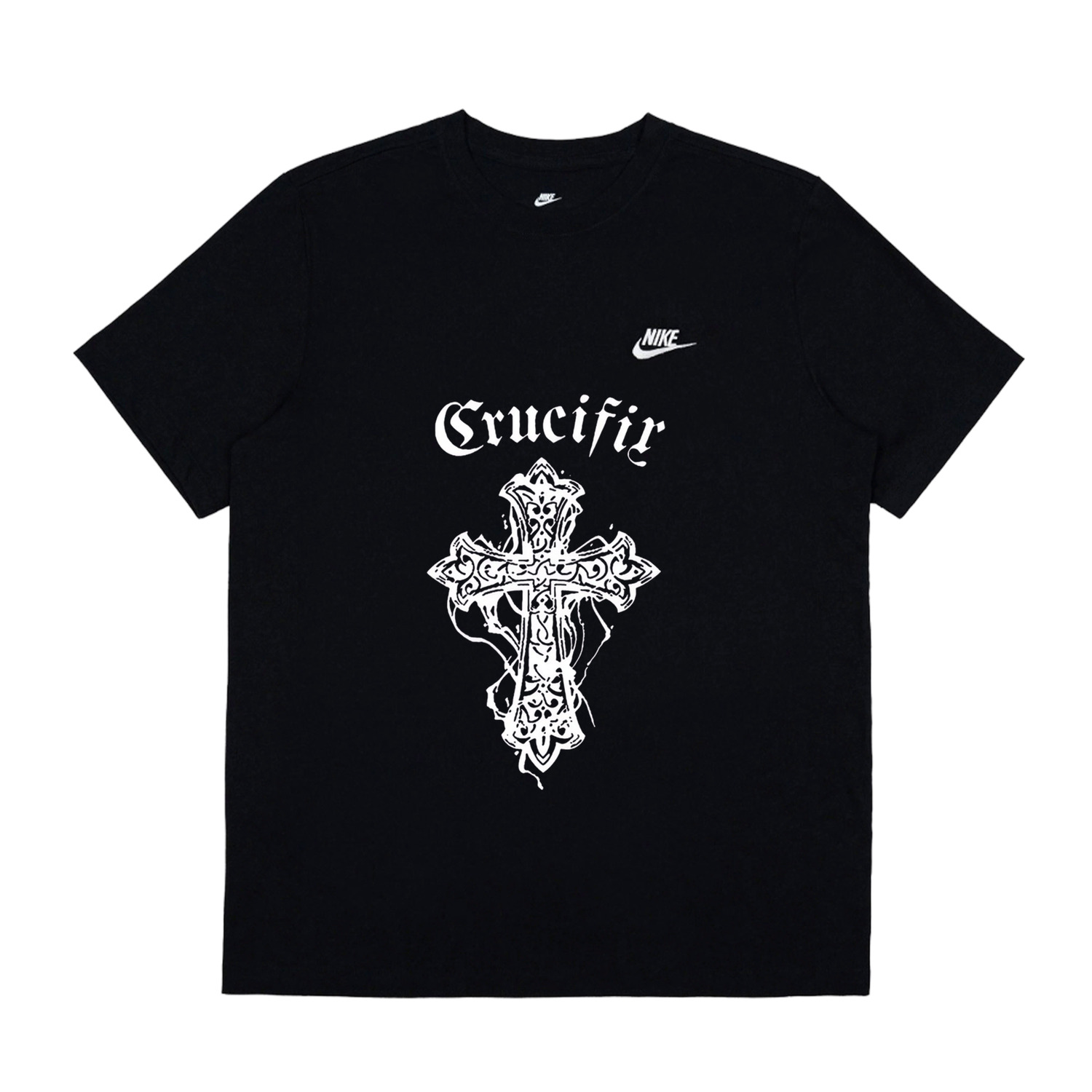 

Летняя футболка с коротким рукавом Unisex Nike, черный