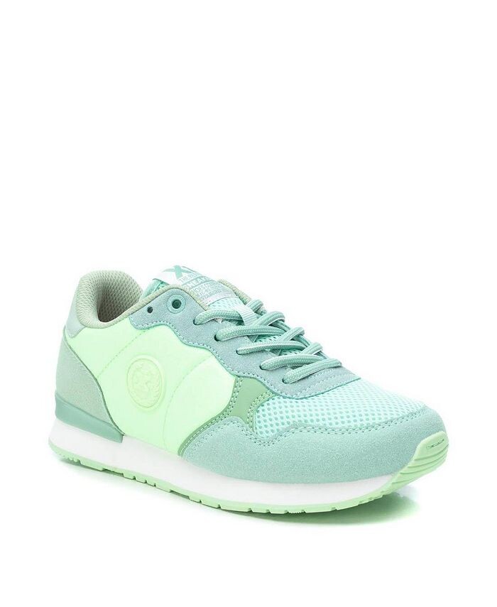 Женские кроссовки на шнуровке от XTI, цвет Turquoise/aqua