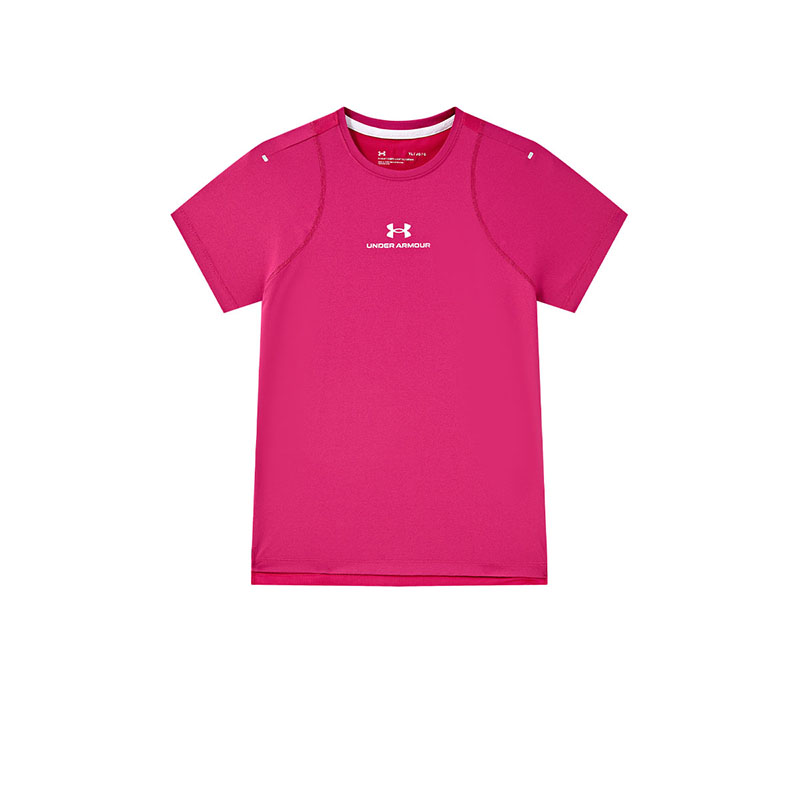 

Футболка rose red для подростков Under Armour, розово-красный