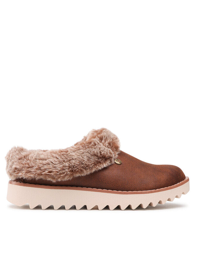 

Домашние тапочки BOBS Winter Rock Skechers, коричневый