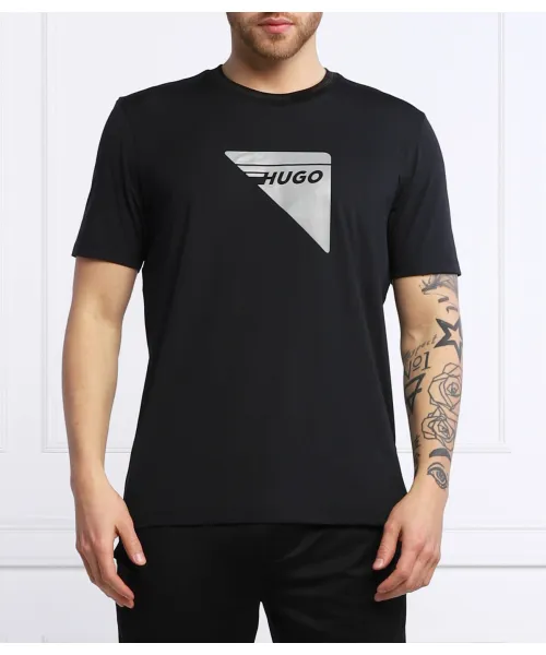 

Футболка dagile_x Slim fit Hugo, черный