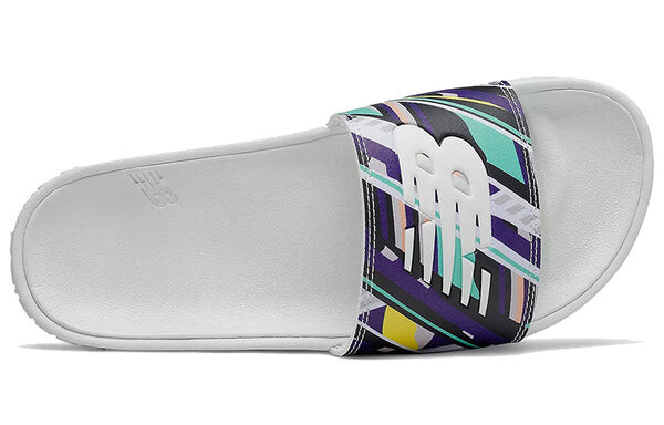 Тапочки 200 slides 'first light' New Balance, белый — фото 3