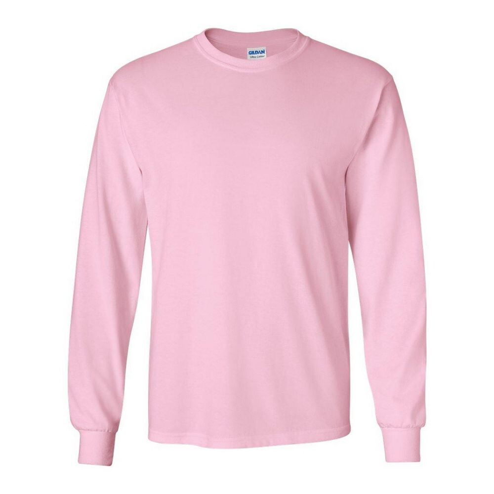

Футболка Gildan из ультрахлопка с длинными рукавами, цвет Light Pink