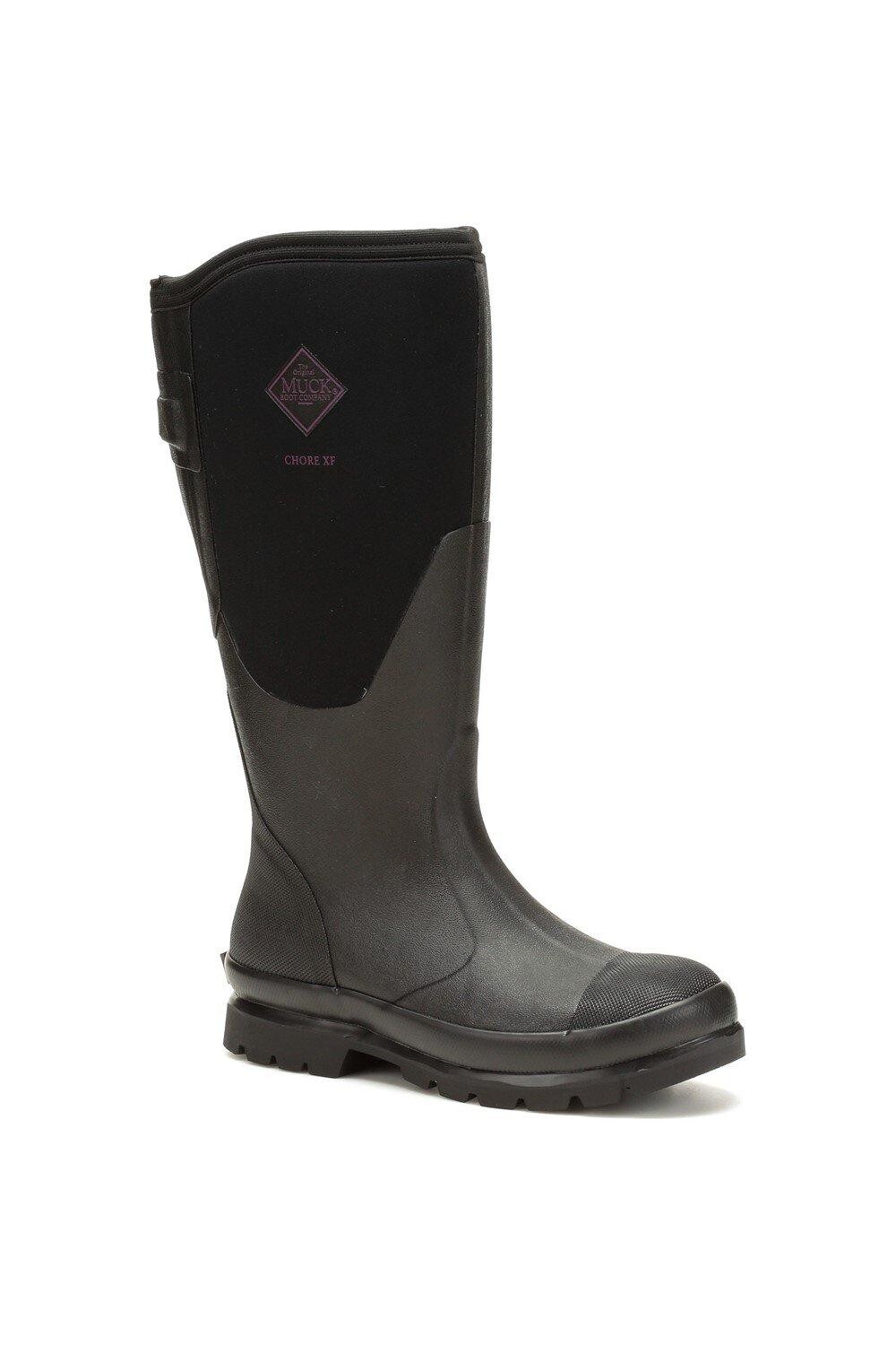 Женские резиновые сапоги Muck Boots высокие однотонные, черный