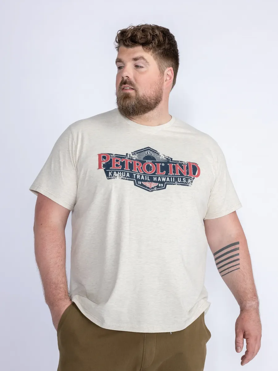 

Футболка Petrol Industries "Мужская футболка LS Classic Print", белый