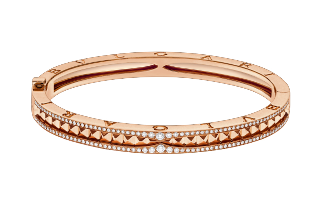 Bvlgari Браслет BZero1 Series из 18-каратного розового золота для женщин — фото 3