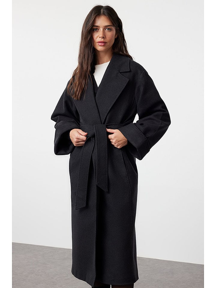 

Пальто trendyol, антрацит