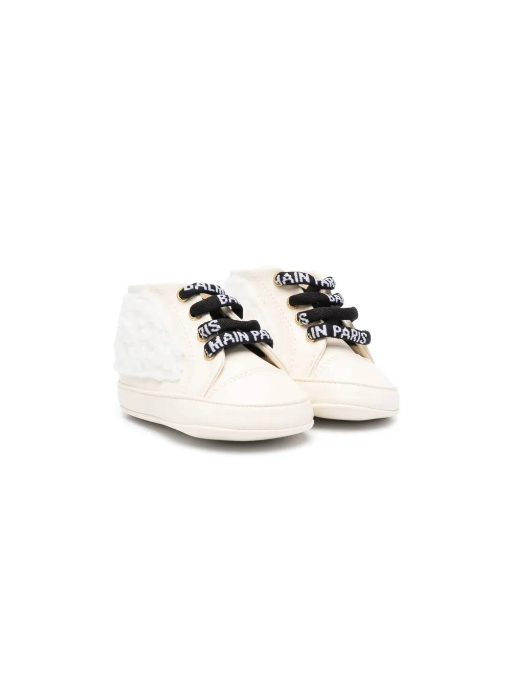 

Ботинки на шнуровке Balmain Kids, нейтральный