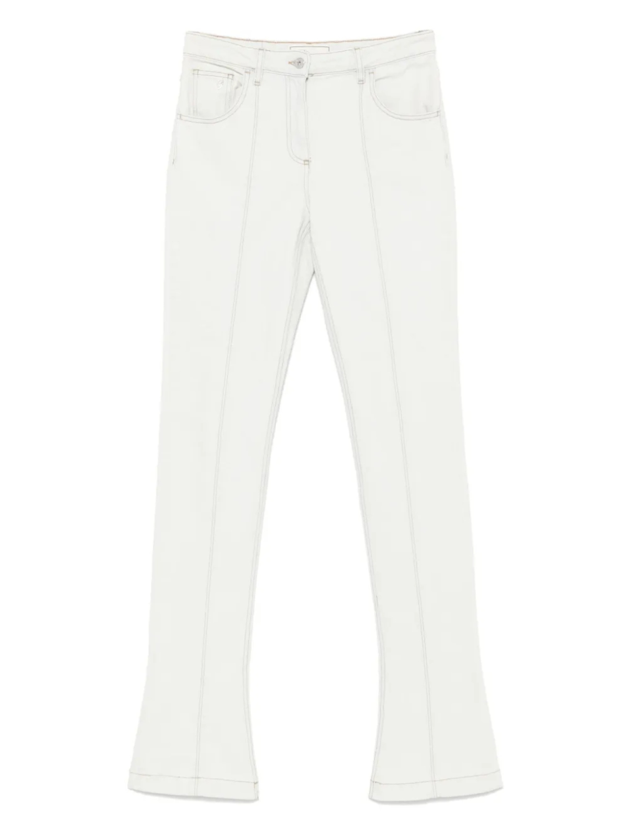 

Джинсы скинни Blumarine, нейтральный