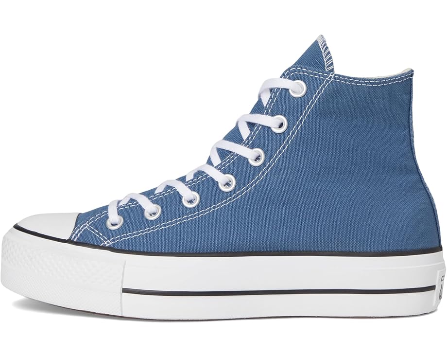 Кеды Converse Chuck Taylor All Star Lift Platform - Hi, цвет Slacker Blue/White/Black — фото 4