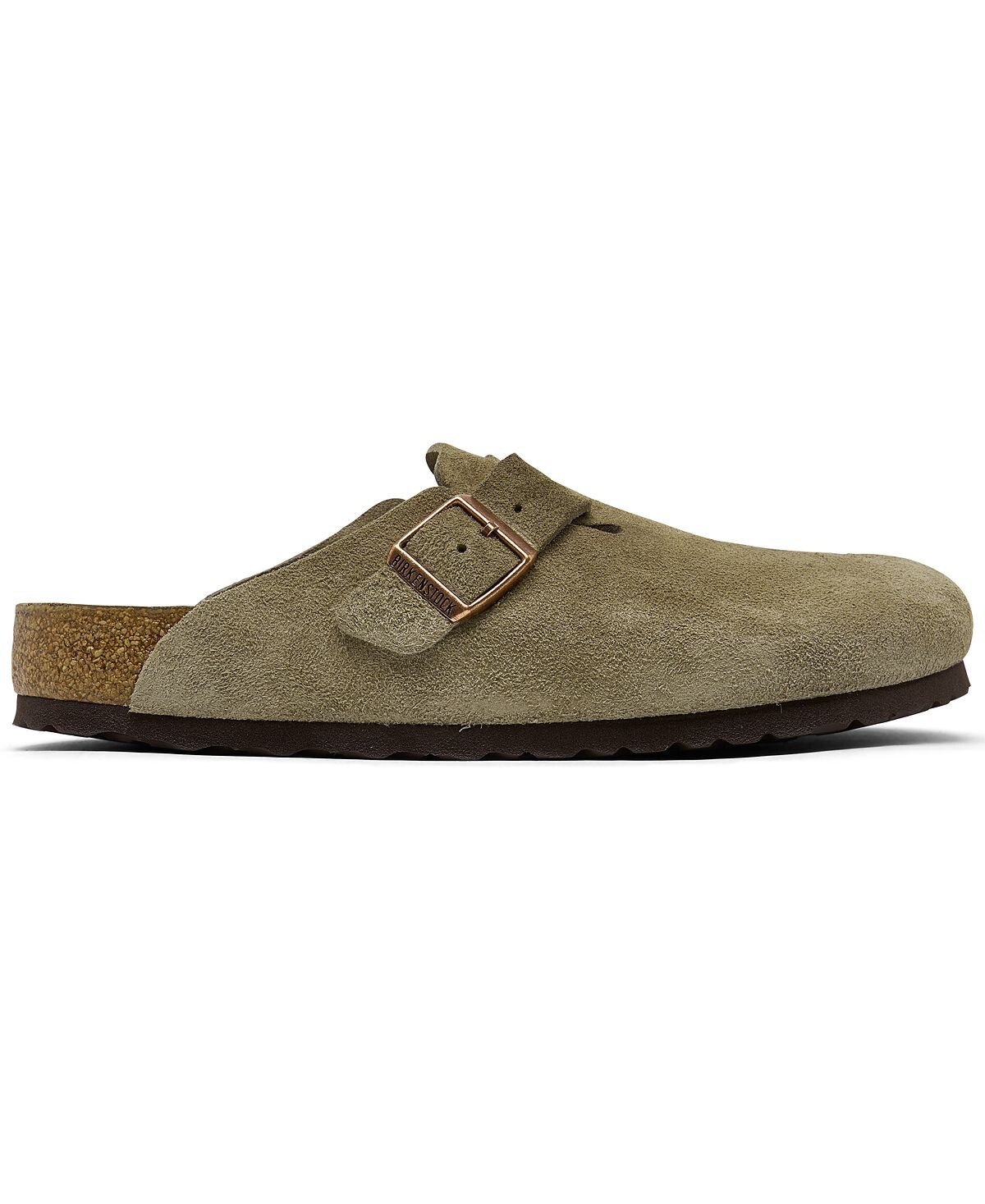 Мужские замшевые кожаные сабо Boston с мягкой стелькой от Finish Line Birkenstock — фото 2