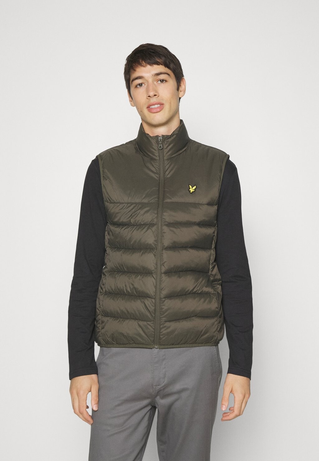 

Жилет Lyle & Scott, цвет Olive, Серый, Жилет Lyle & Scott, цвет Olive