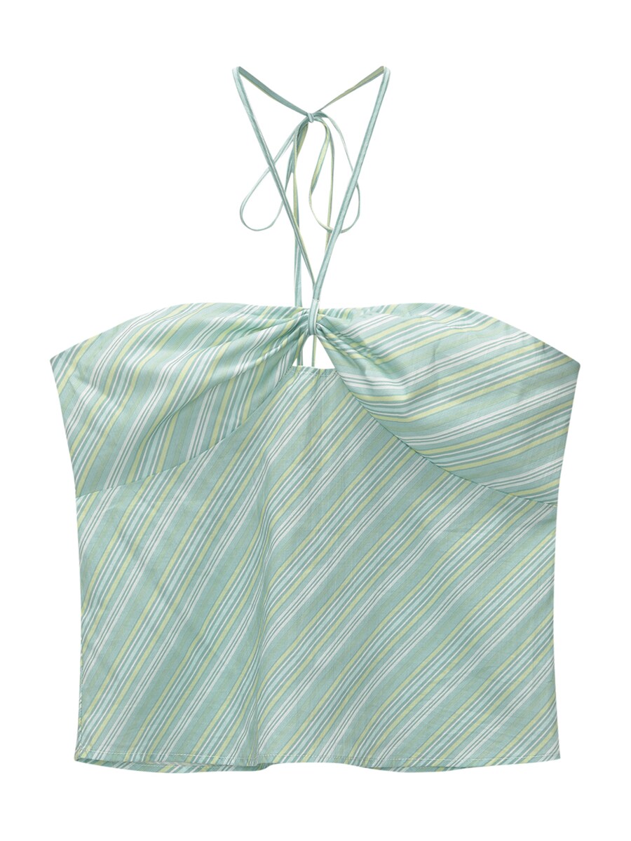 

Топ Pull&Bear, цвет Emerald/Mint/Pastel green