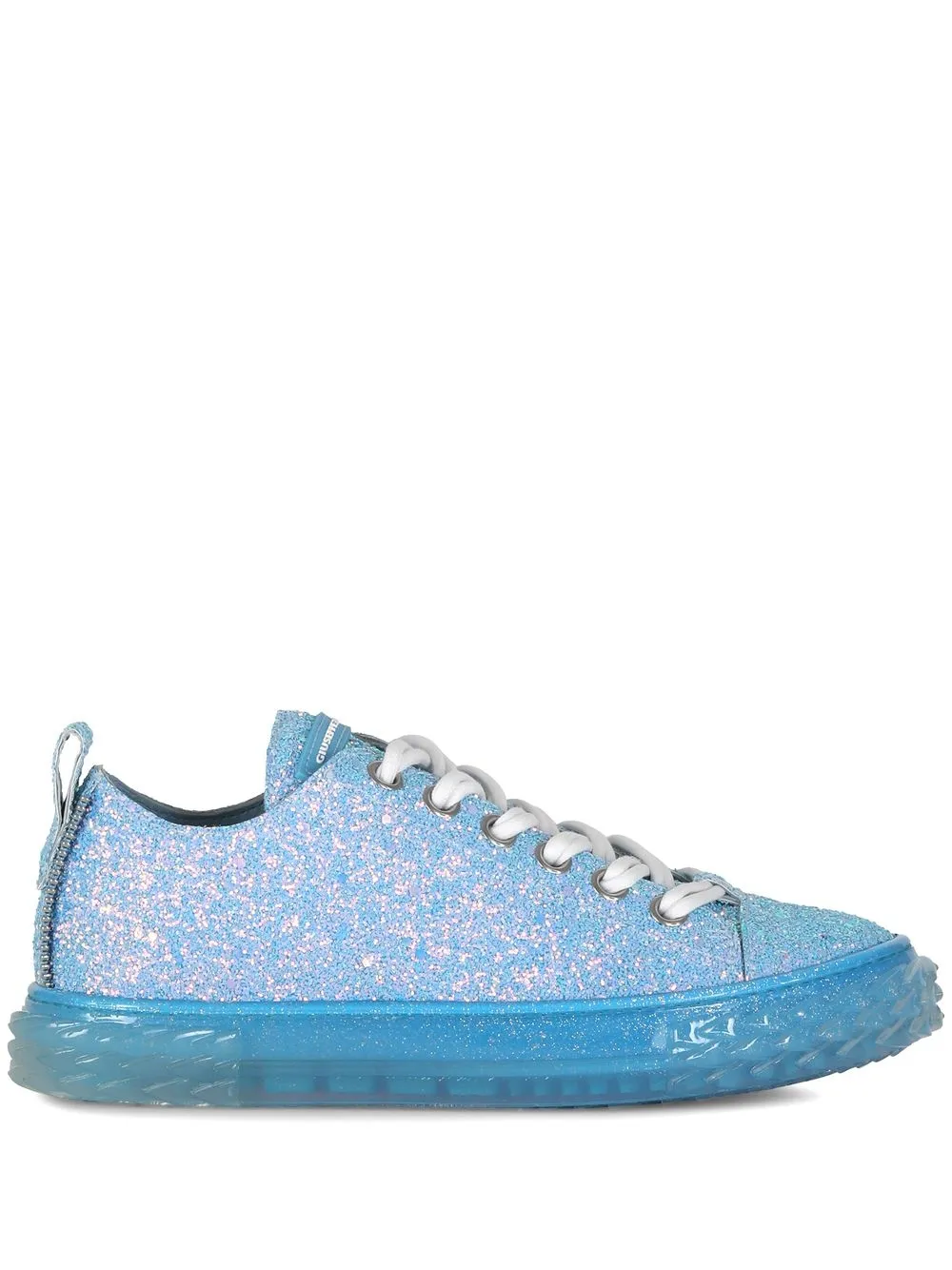 Кеды Blabber с блестками Giuseppe Zanotti, синий