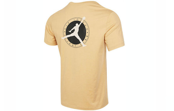 Футболка Air Jordan Flight Mvp Logo T-Shirt 'Tan', коричневый — фото 2