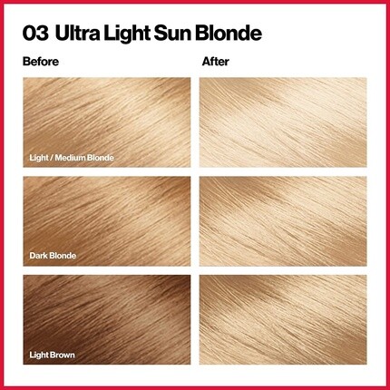 Краска Colorsilk Blonde Ultra Light Bright No. 03 Коробка 1 шт., Revlon — фото 2