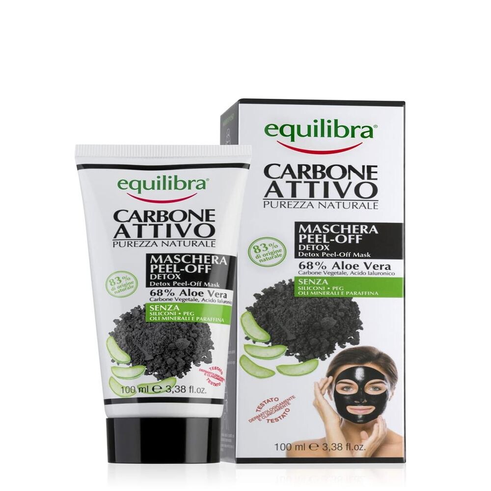 

Маска для лица Mascarilla purificante de carbón activo Equilibra, 100 мл