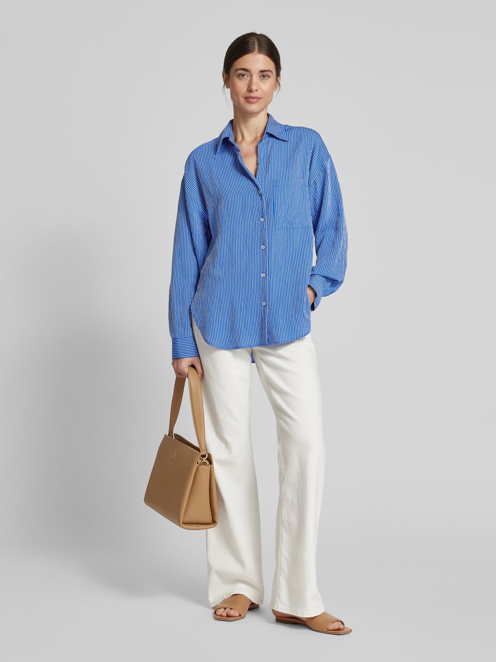 

Блузка-рубашка Comfort Fit с содержанием вискозы Marc O'Polo