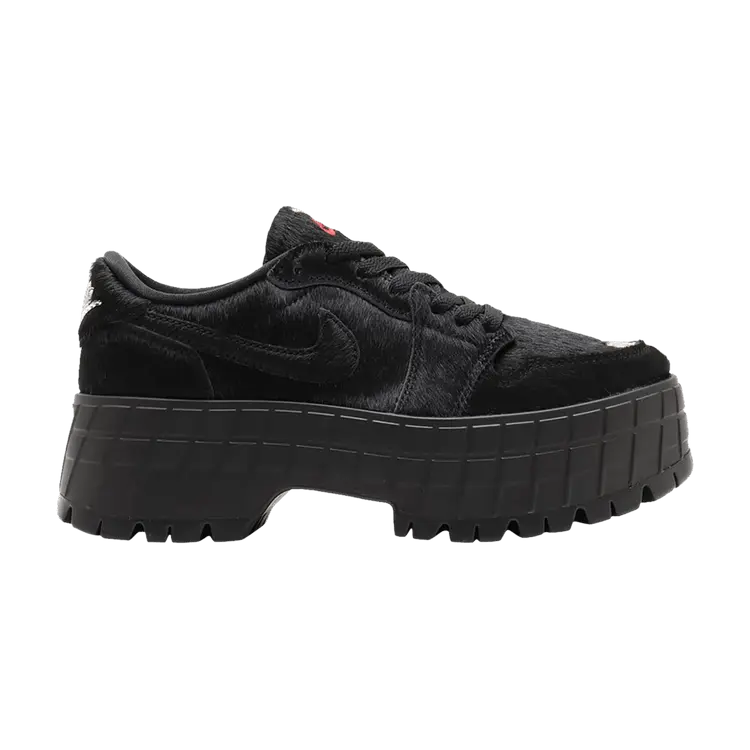 

Кроссовки Air Jordan Wmns Air Jordan 1 Low Brooklyn Black Pony, черный