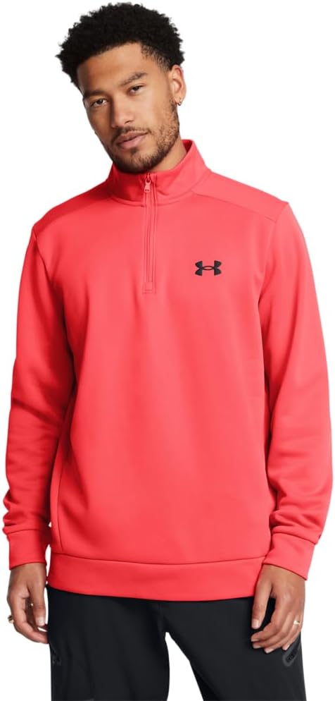 

Under Armour мужская флисовая толстовка Armourfleece 1/4 молния, (713) Racer Red/Black, Черный, Under Armour мужская флисовая толстовка Armourfleece 1/4 молния, (713) Racer Red/Black