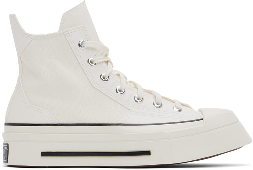 

Белые высокие кеды Chuck 70 De Luxe Squared Converse