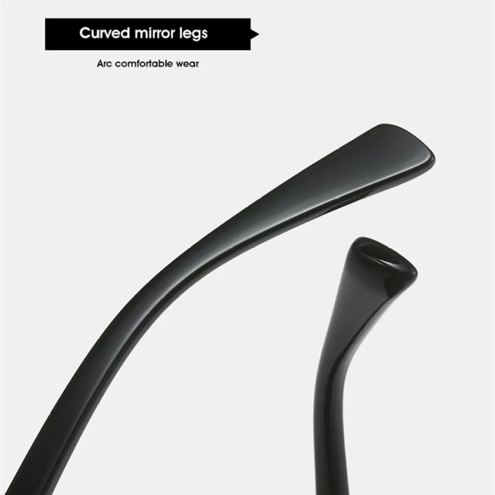 

MUTYNE Модные солнцезащитные очки неправильной квадратной формы для женщин и мужчин, двухцветные, в стиле ретро-панк, с защитой от УФ-излучения UV400, C5