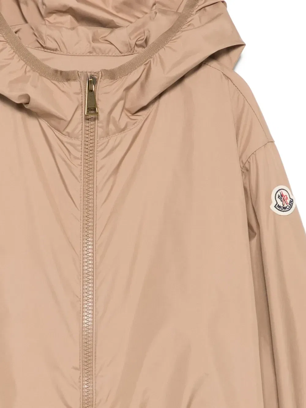 Куртка Fegeo с капюшоном Moncler Enfant, коричневый — фото 3