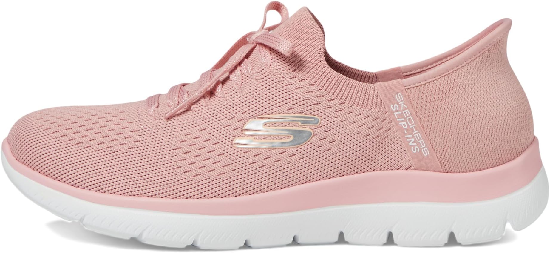 Кроссовки SKECHERS Summit New Daily Hands Free Slip-Ins, цвет Rose — фото 4