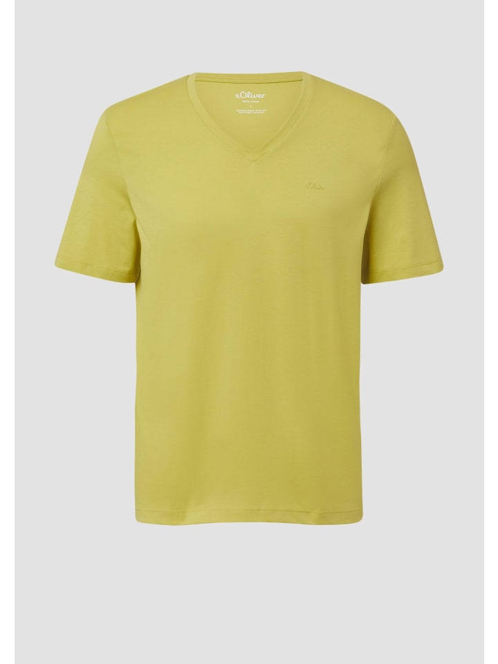 

Футболка цвета 7301_лаймовый зеленый s.Oliver