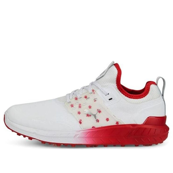 

Кроссовки ignite articulate maple golf shoes 'white red' Puma, белый