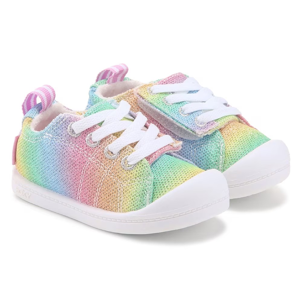 

Детские туфли-слипоны Roxy Bayshore для малышей, rainbow multi