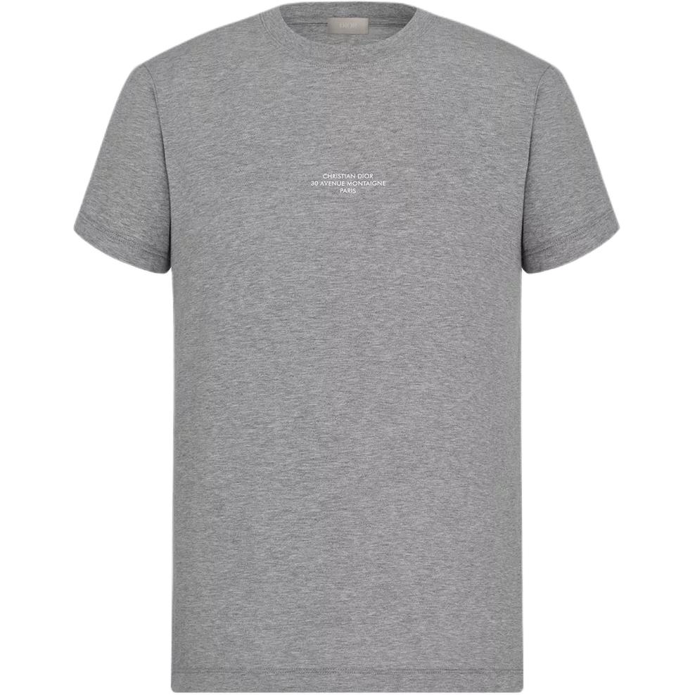 

Футболка мужская серая DIOR, серый