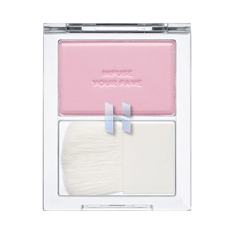 Румяна контурирующие Infusing Blush Contouring Holikaholika оттенок 01 Innocence — фото 3