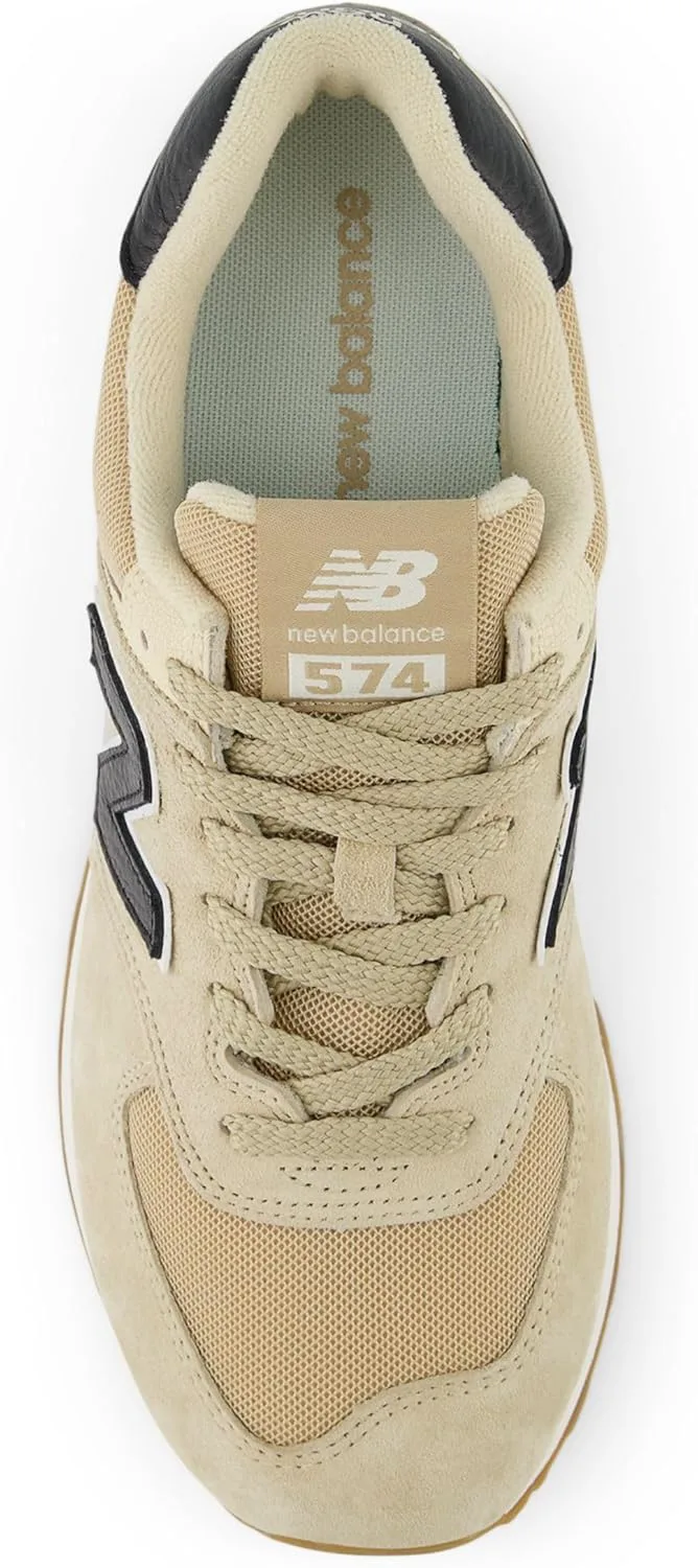 Мужские кроссовки New Balance 574 Vulc, черный — фото 3