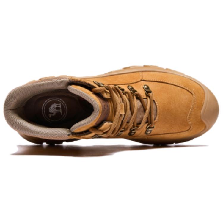Уличные ботинки Abrasion Resistant с увеличенной высотой 11,5 см, 4 см, мужские CAMEL, desert желтый — фото 4