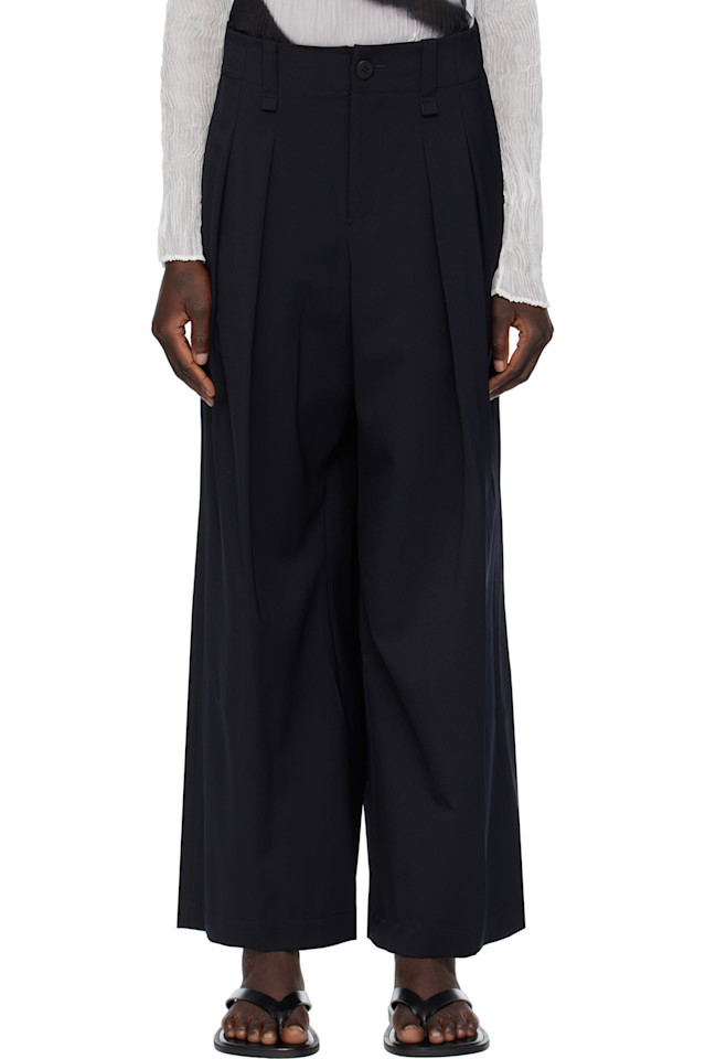 

Круглые брюки Issey Miyake, черный
