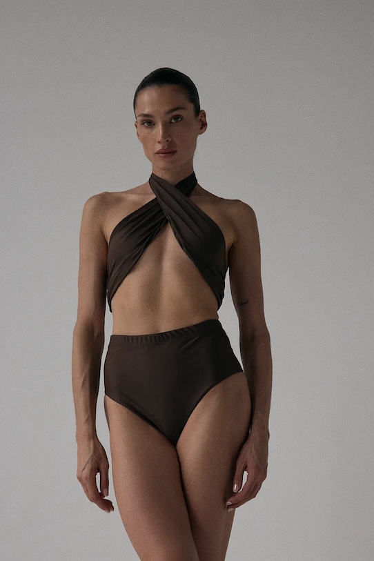 

Muuv. бикини топ yam, коричневый