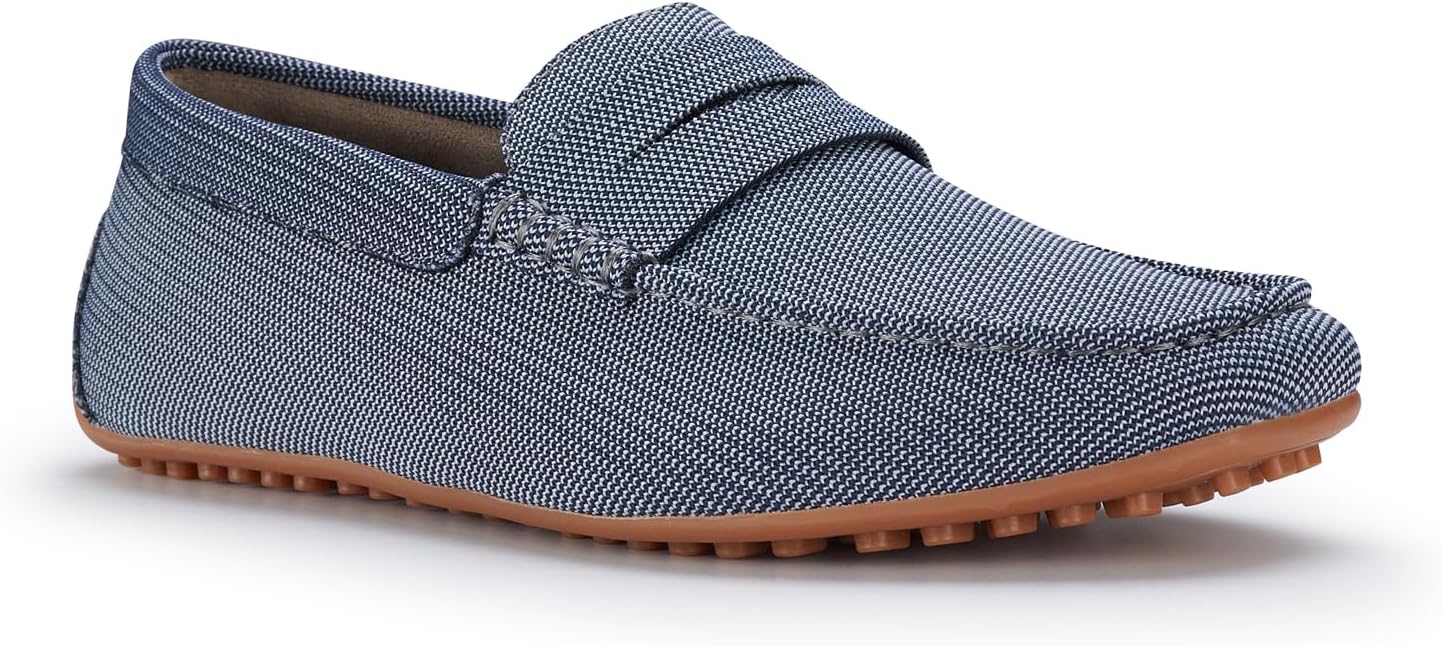 

Коллекция мужских лоферов Ferro Aldo, Классические слипоны-пенни и мокасины для вождения для повседневной и нарядной одежды, голубой