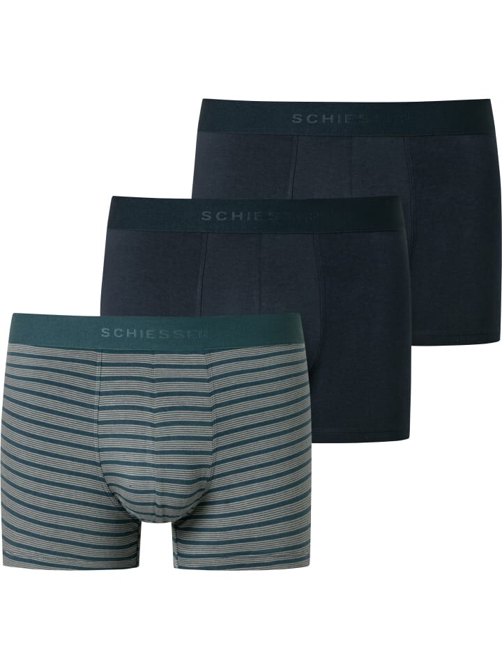 

Трусы Schiesser 95/5 Pants im 3er Pack, цвет dunkelblau/jeansblau