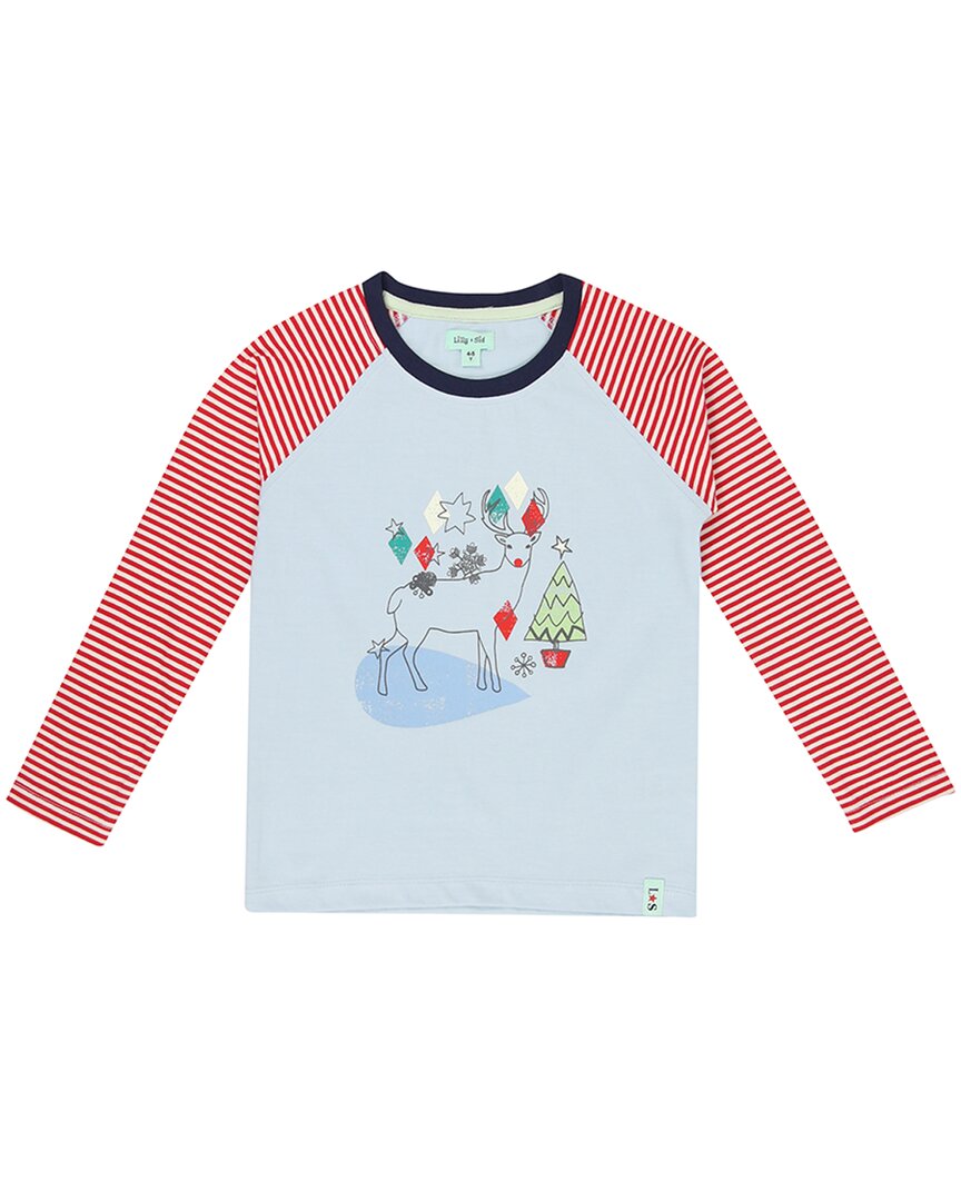 

Lilly and Sid Футболка Raglan Deer, мультиколор
