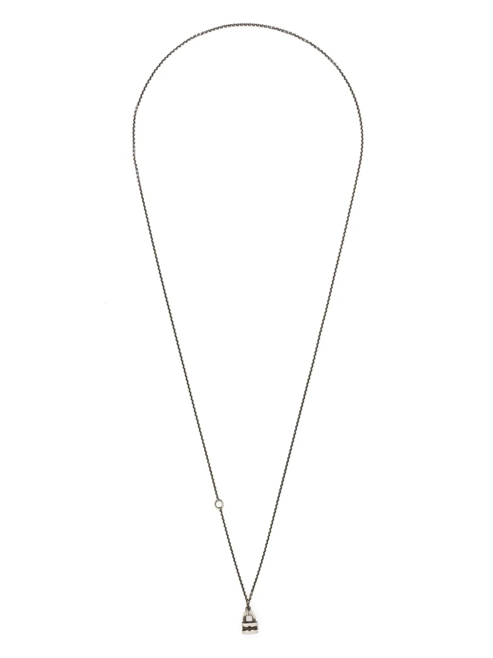 

Колье Mini Lock Werkstatt:München, серебристый