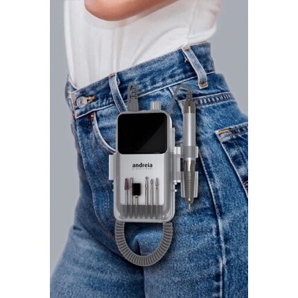 

Бесщеточная портативная беспроводная легкая дрель для ногтей, Andreia Professional