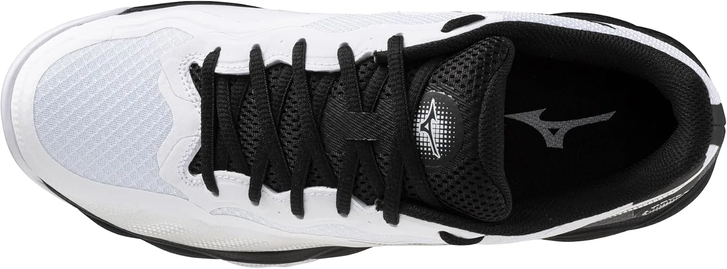 Кроссовки для тенниса Wave Enforce Court AC, Mizuno, White/Black — фото 4