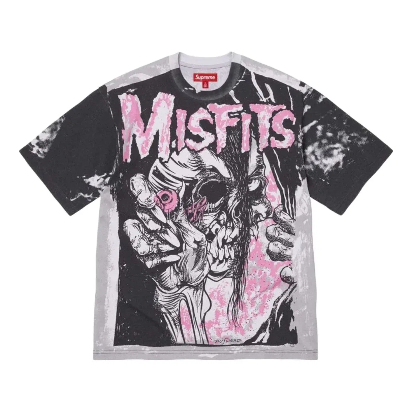 Футболка Supreme x The Misfits SS26 S/S 'Pink' SUP-SS26-151-PNK, розовый