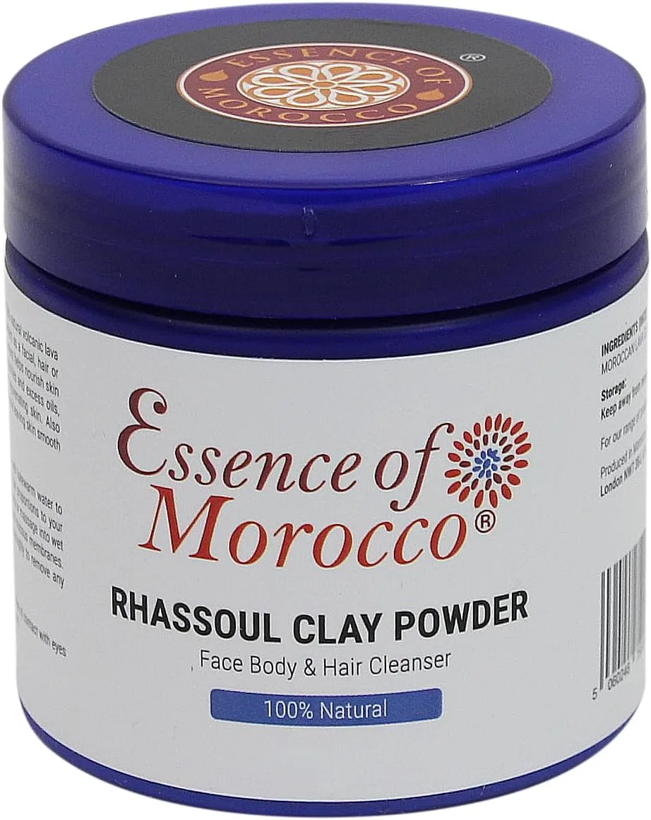 Глина Рассул/Гассул, чистая и натуральная, 200 г Essence Of Morocco